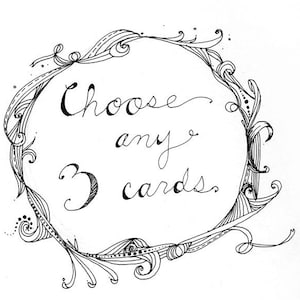 Your Choice- Choose any 3 single cards