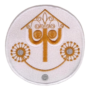 Clock Face Digital Embroidery Design File