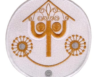 Archivo de diseño de bordado digital de esfera de reloj