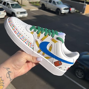 Custom Nike Teacher Sneakers
