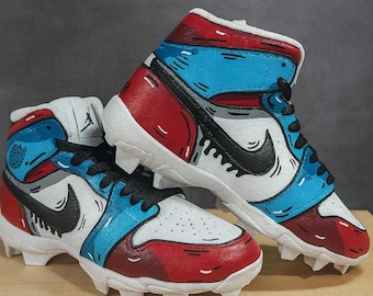 Custom Painted ADULTS Cleats