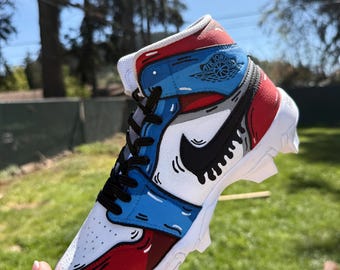 Custom Painted KIDS Cleats