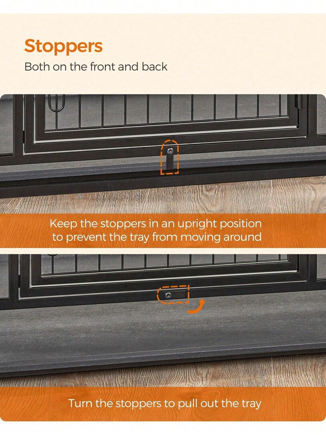 Curated visual reference: Secure Dog Crate Latch Easy Clean Design Reference: Heavy Duty Steel Dog Crate For Large Dogs Double Door