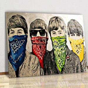 Mr Brainwash Beatles - Etsy