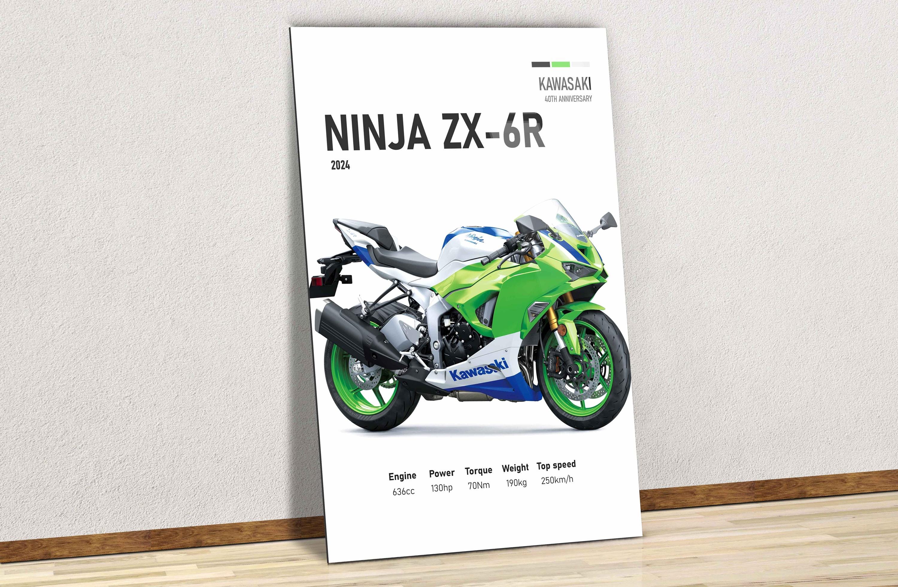 Kawasaki Zx6r Poster - Etsy