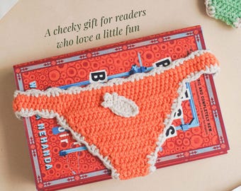 Halloween Book Thong Bookmark Bookini Gift for Book Lovers Fall Gift Stocking Stuffers Bookmarks for Women Bookish Birthday Gifts for Reader