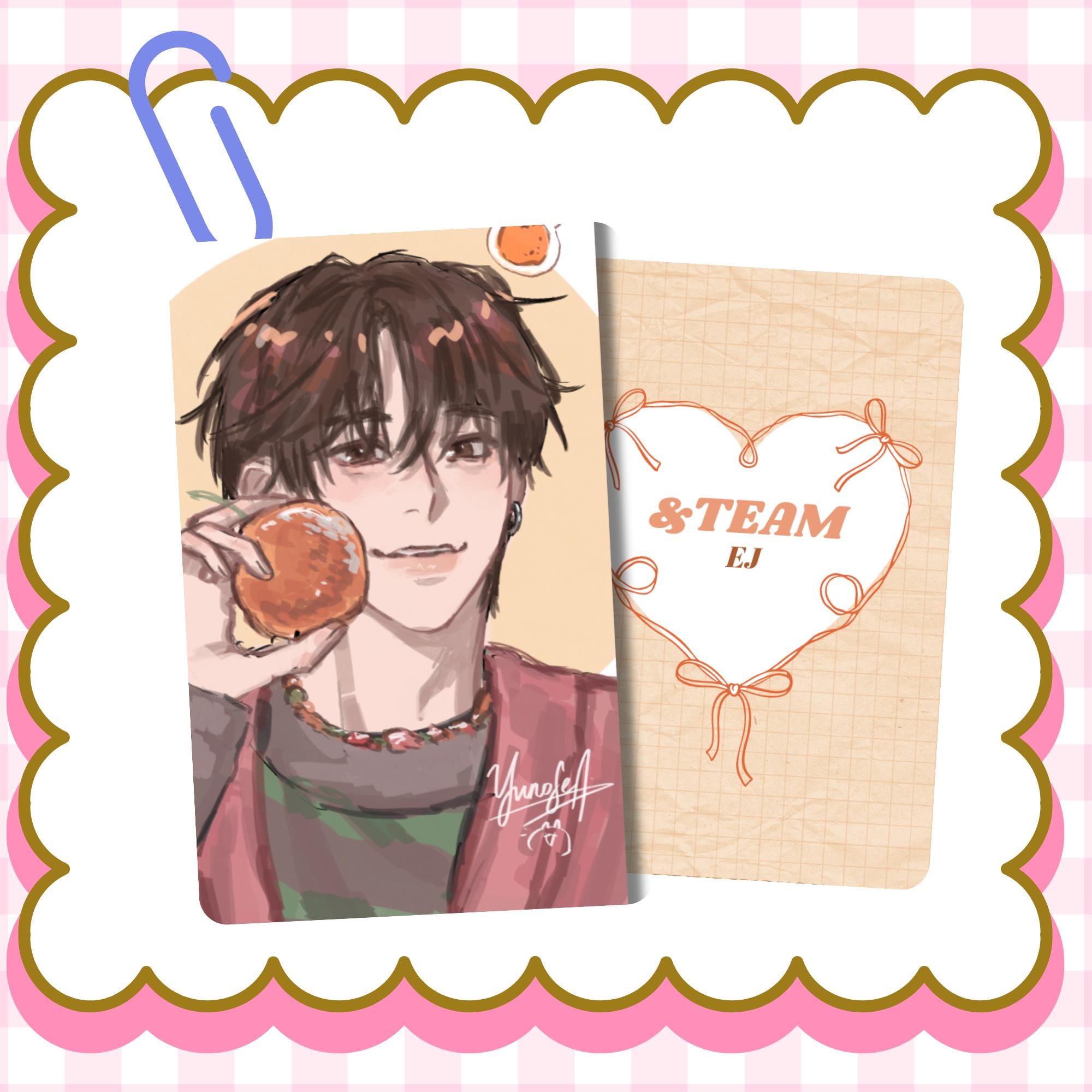 Nichojoo &TEAM Photocards - Etsy