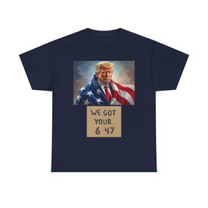 Political Unisex Tee, Back the President Shirt, Patriotic Trump T-Shirt, Pro-America Unisex Top, Support Trump Apparel