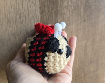 ladybug- pug- keychain-pugs-handmade-ladybugs-gift-pug lover-cute pug gifts