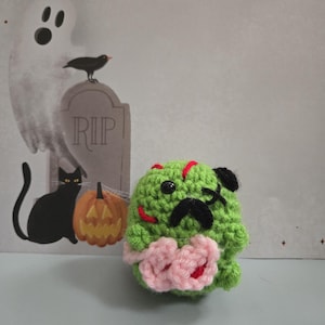 Zombie pug-plushies-halloween-gifts for pug lovers-pug
