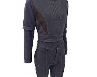 Bo-Katan Kryze Mandalorian Cosplay | Star Wars Flight Suit & Armor Undersuit | Custom Bounty Hunter Costume