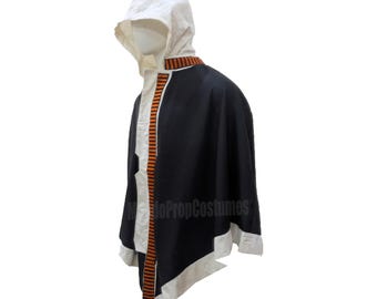 Star War Poncho Han Solo Hoodie Mandalorian Bounty Hunter Ashoka Inspired by the book of boba fett Custom Costumes Perfect For Sci-Fi Party