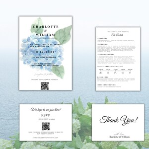 Küsten Hochzeitseinladung Vorlage | Bearbeitbare digitale Einladung | Elegante Hochzeitseinladung | Druckbare Hochzeitseinladung | Canva Vorlage