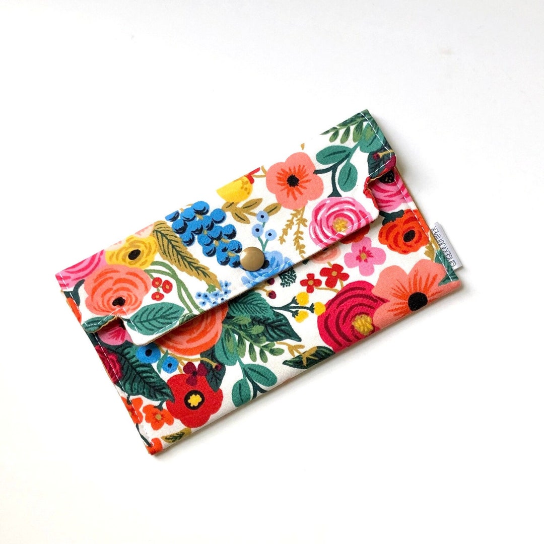 Rifle Paper Co. Coupon Holder. Checkbook Holder. Receipt Holder. Phone