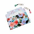 Rifle Paper Co. Coupon Holder. Floral Wallet. Blue Receipt Holder. Phone Case. Jewelry Pouch. Checkbook - Garden Party Mint