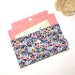 Rifle Paper Co. Coupon Holder Rosa Periwinkle. Floral Wallet. Receipt Holder. Phone Case. Floral Jewelry Pouch. 