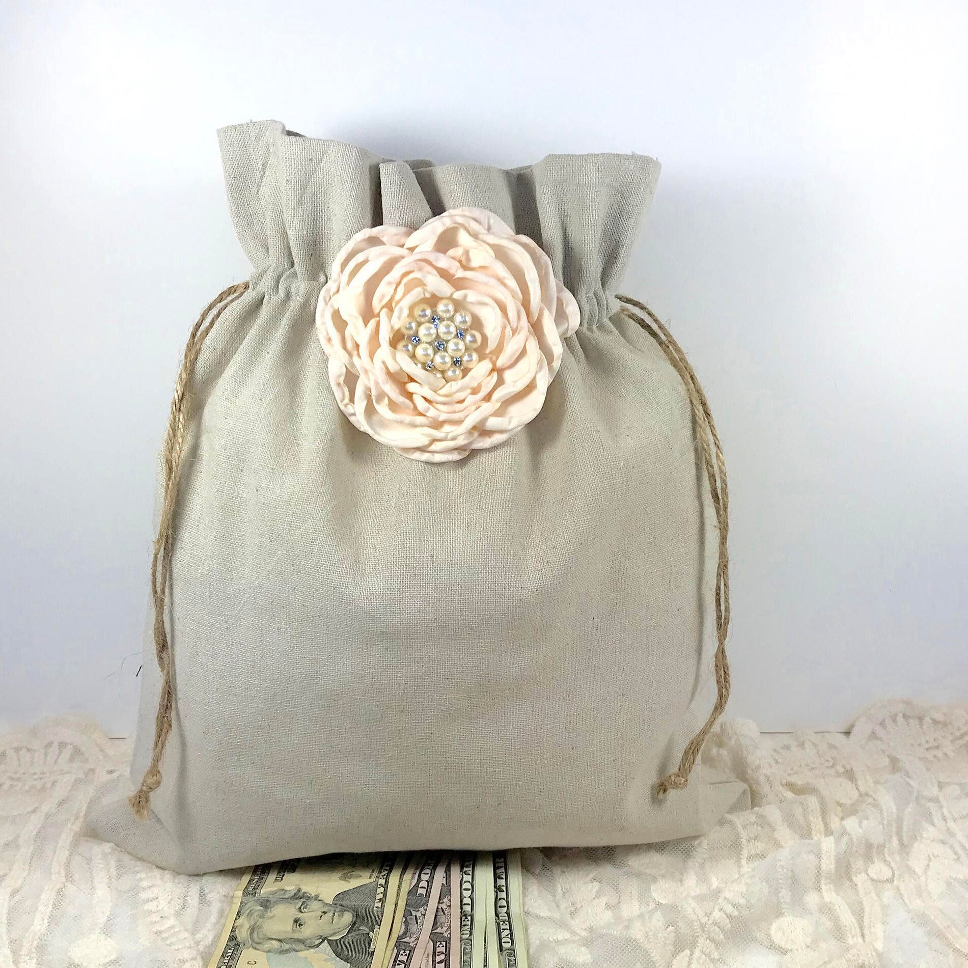 bridal dance money bag