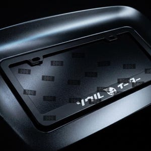 Marco de matrícula Soul Eater / Black Metal / Anime / Manga japonés / JDM