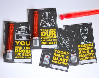 Star Wars Valentines, Star Wars Valentine Cards, Valentines, Kids Valentine Cards, Bubbles Valentine