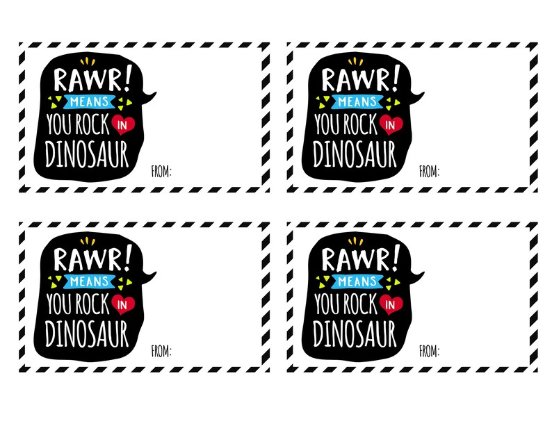 Dinosaur Valentine Cards Kids Valentine Card Classroom Etsy Dinosaur Valentine Cards Kids Valentine Card Classroom Etsy