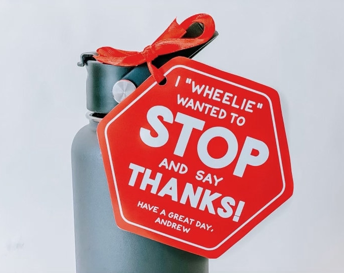 Crossing Guard Appreciation Gift, crossing guard  Gift, cross walker Thank You Tag, Digital file