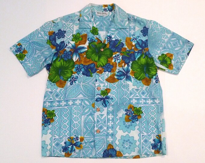 Hawaiian Shirt by Mei Jan of Hawaii Vintage Polynesian - Etsy