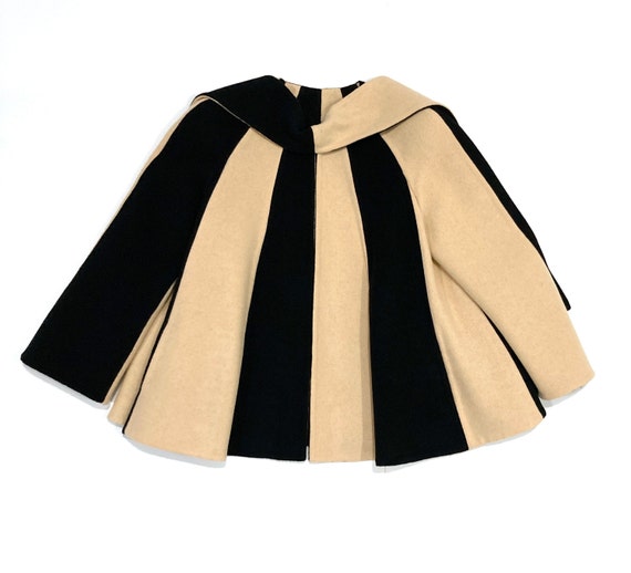 Pauline Trigere Jacket and Scarf Wrap Ensemble - Vintage 1983 Made