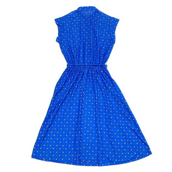 Blue Knit Dress by Byer Too! with Matching String… - image 3