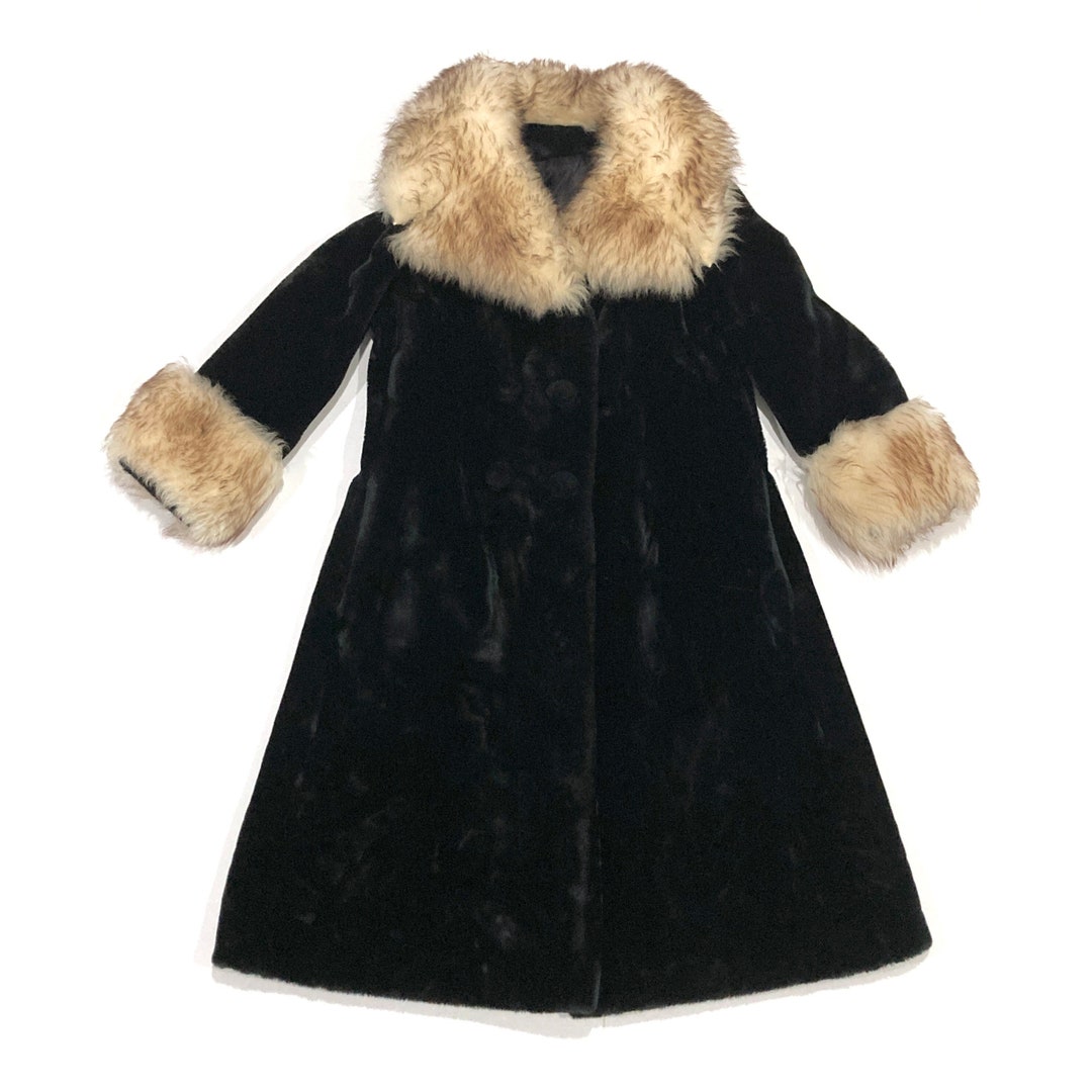Mid Length Plush Fur Coat main image 1