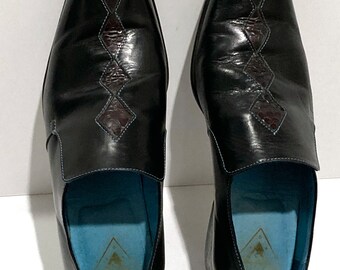 John Fluevog Shoes - Vintage Mens Size 9 - Diamond Stitching  display picture 3