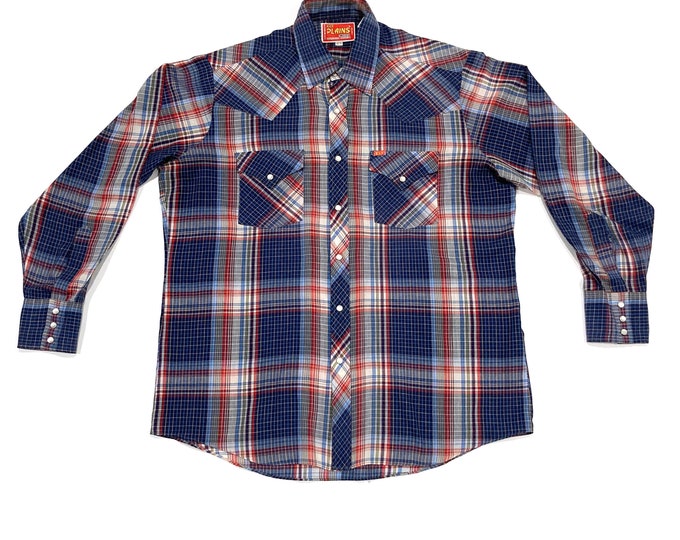 Bluebird Plaid Western Shirt