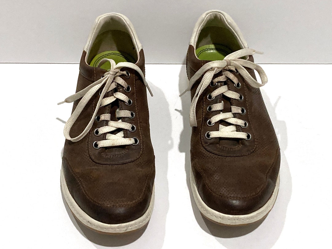 Cole Haan Men’s Suede Oxford Shoes Nike Air Sole Brown Lace Up Size 9.5 M Cole Haan Brown Suede Oxford Shoes Mens 10M | Mercari main image 3
