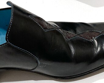 John Fluevog Shoes - Vintage Mens Size 9 - Diamond Stitching  display picture 1
