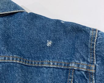 Levi's Denim Jacket Trucker Jacket 1980's Mens Size 44 Large