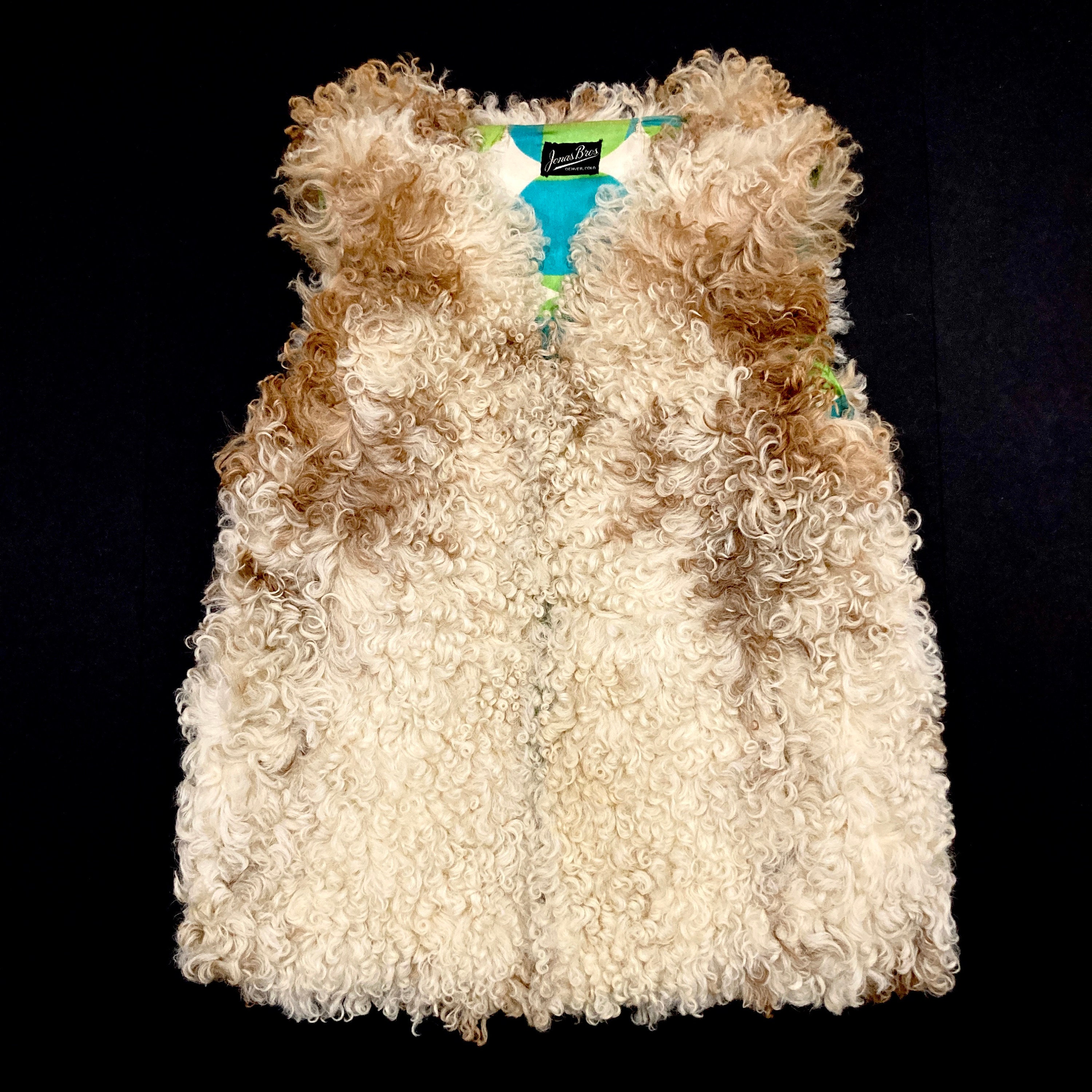 Curly Lamb Vest - Etsy