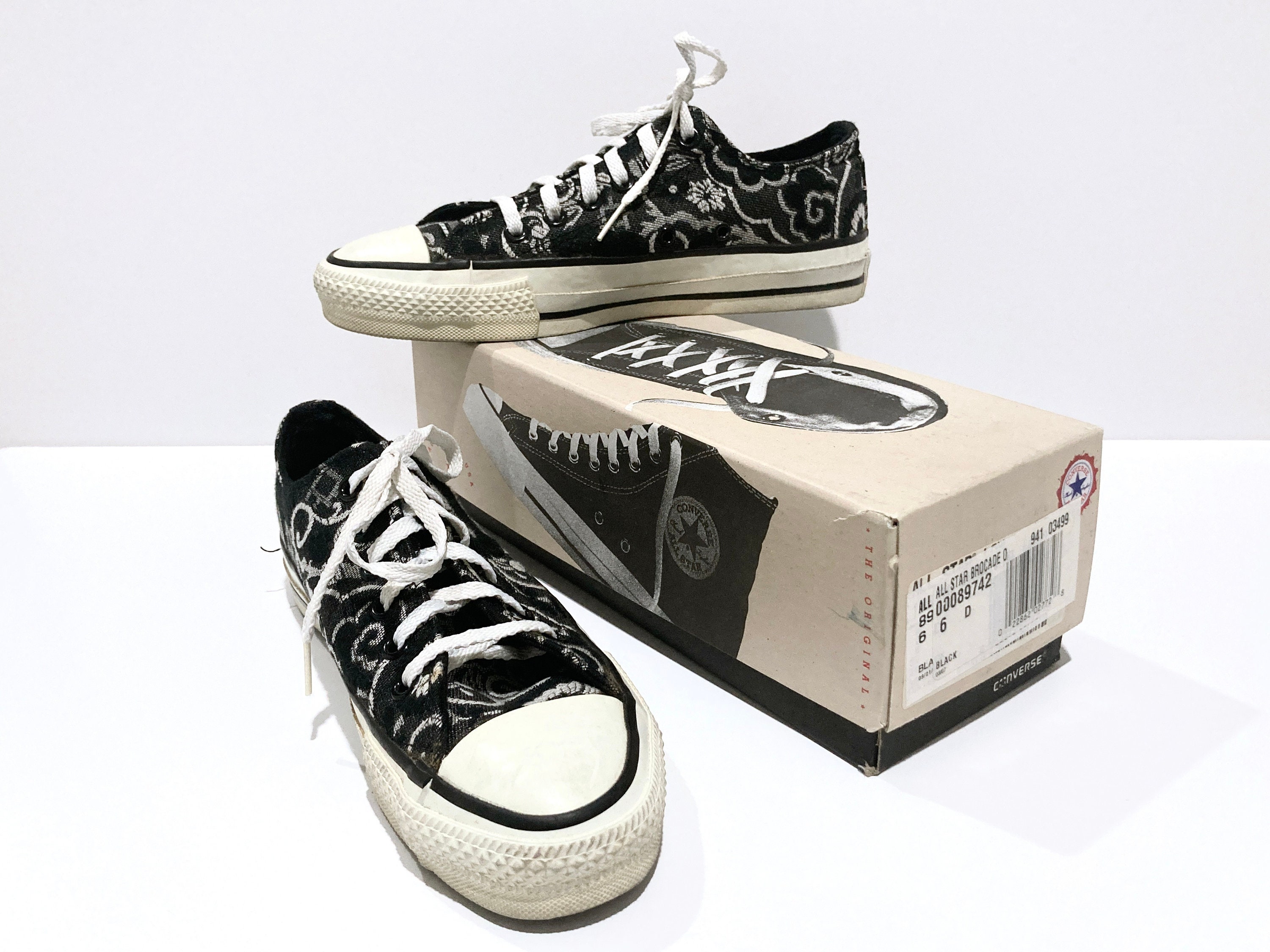 Converse Tapestry / Brocade Sneakers - Made in USA - Women's Size