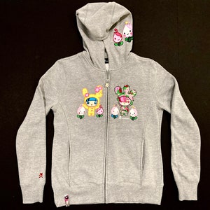 ジャケット・アウター theredthread print hoodie 2 toys gray ジャケット・アウター theredthread print hoodie 2 toys gray