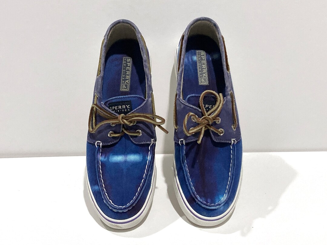 Vintage blue stripes Sperry size 15 Sperry Women main image 3