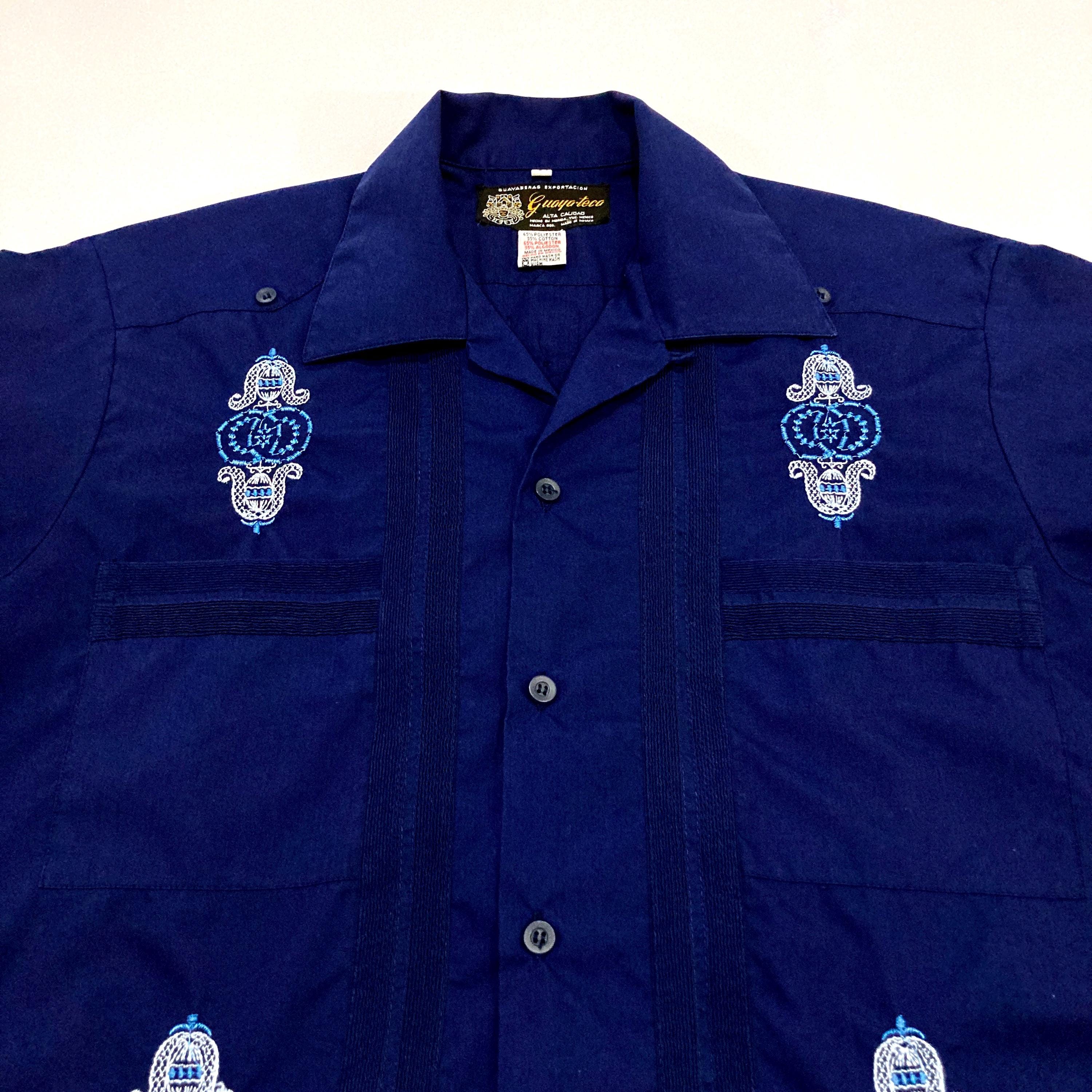 Guayabera Shirt, Guaya-teca - Vintage 1990's Made in Merida