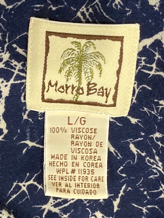Hula Girl Hawaiian Shirt 1990's Vintage Morro Bay… - image 2