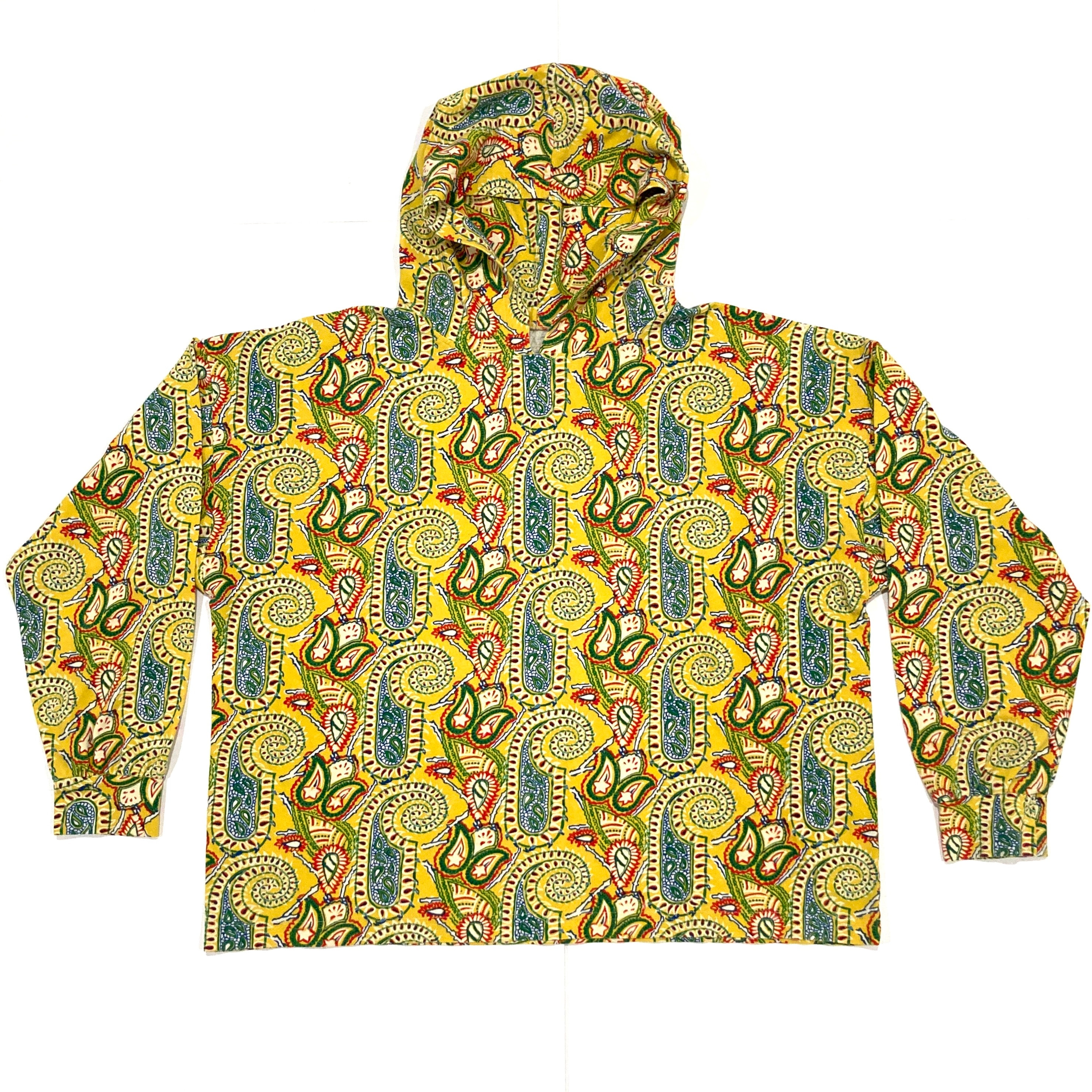 トップス 90s Vintage border cotton knit hoodie s-l400.jpg