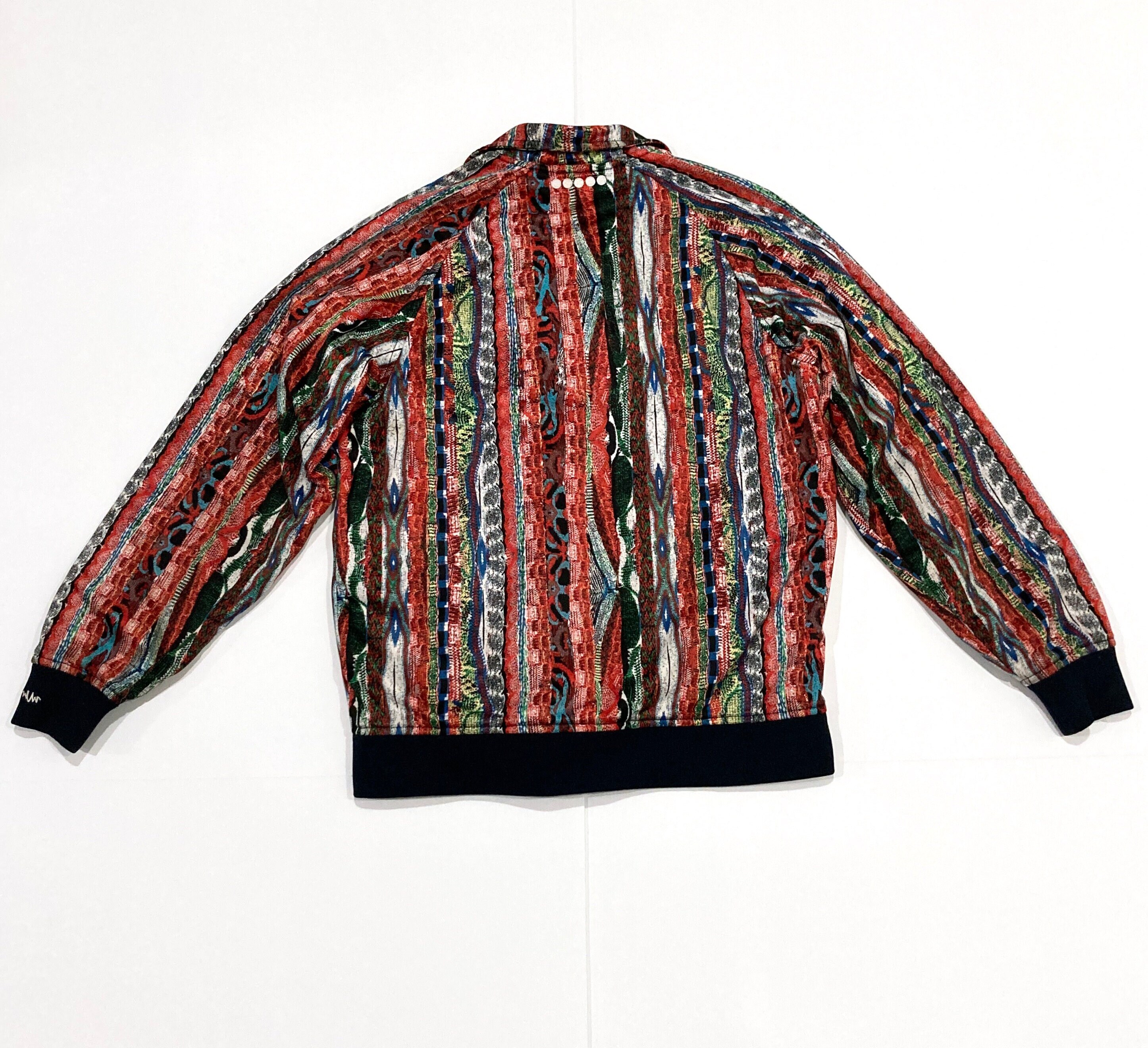 Coogi Track Jacket Vintage Patchwork Logo and Embroidery