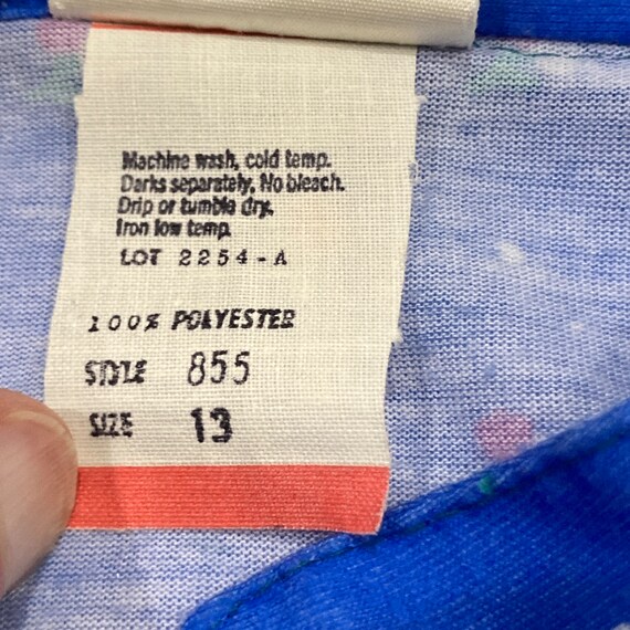 Blue Knit Dress by Byer Too! with Matching String… - image 6