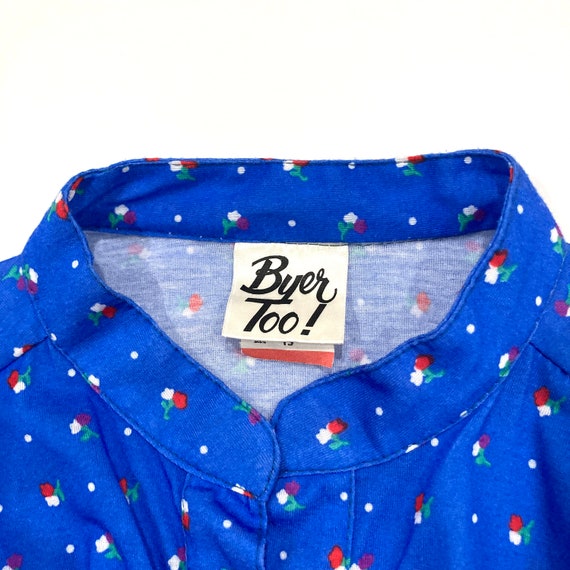 Blue Knit Dress by Byer Too! with Matching String… - image 5