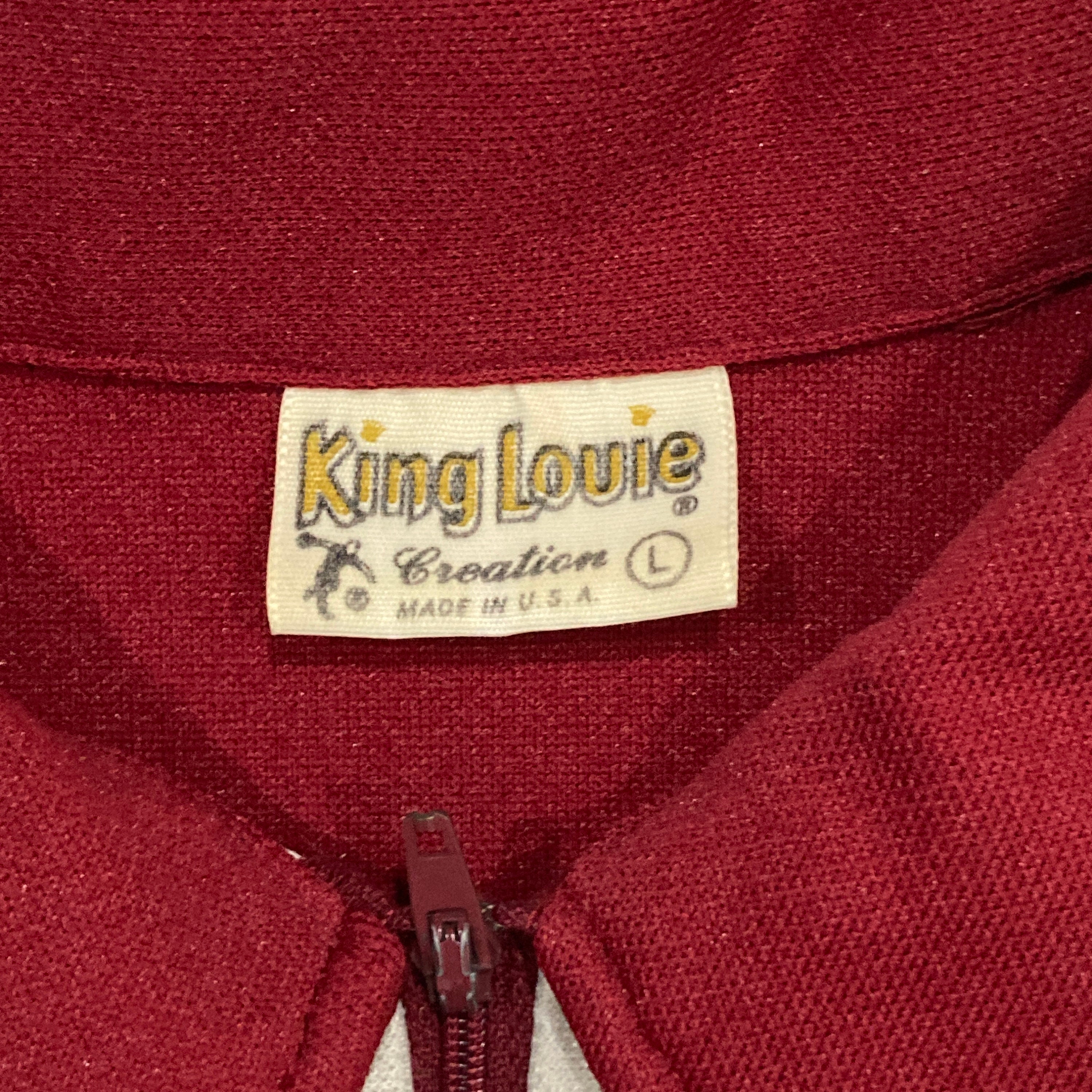 King Louie Creation Bowling Shirt / Polo - Vintage 1970's