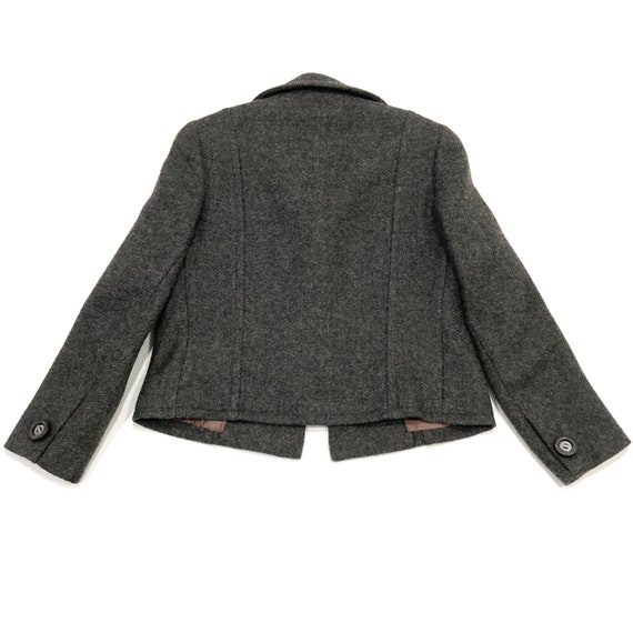 Sylvia Mills of London Suit - Gray Wool Jacket & … - image 7