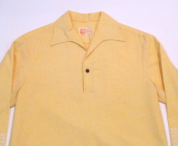 yellow tunic shirt