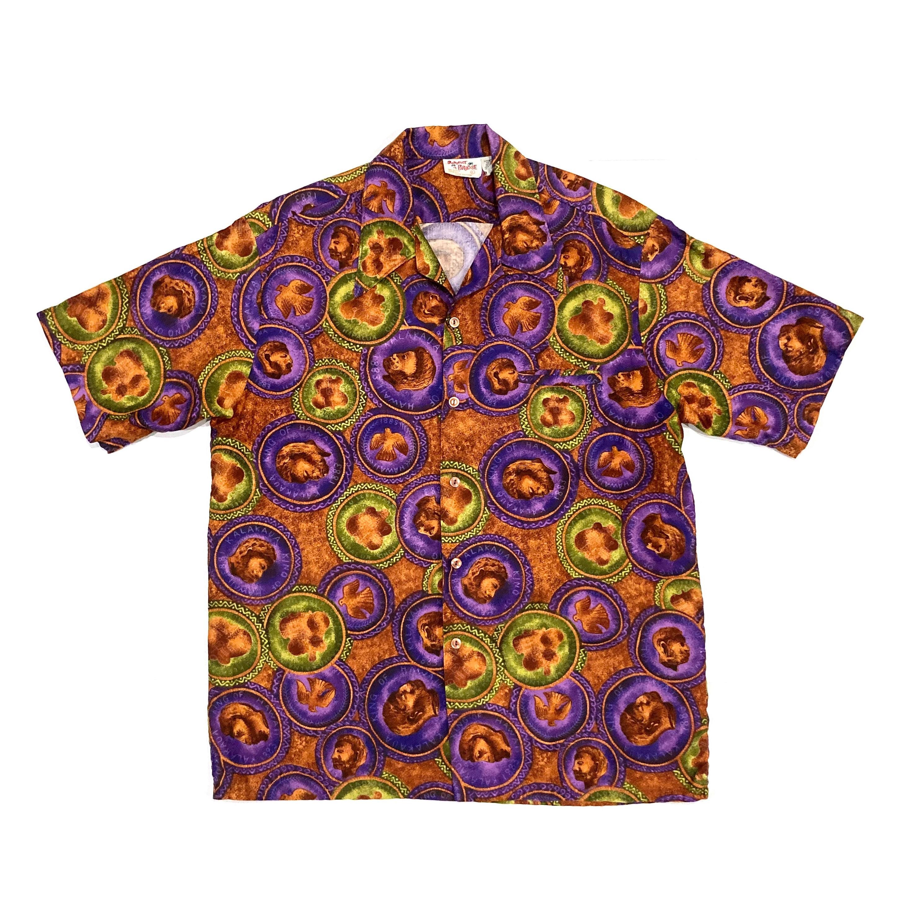Hawaiian Shirt by Barefoot in Paradise - Vintage 1970's