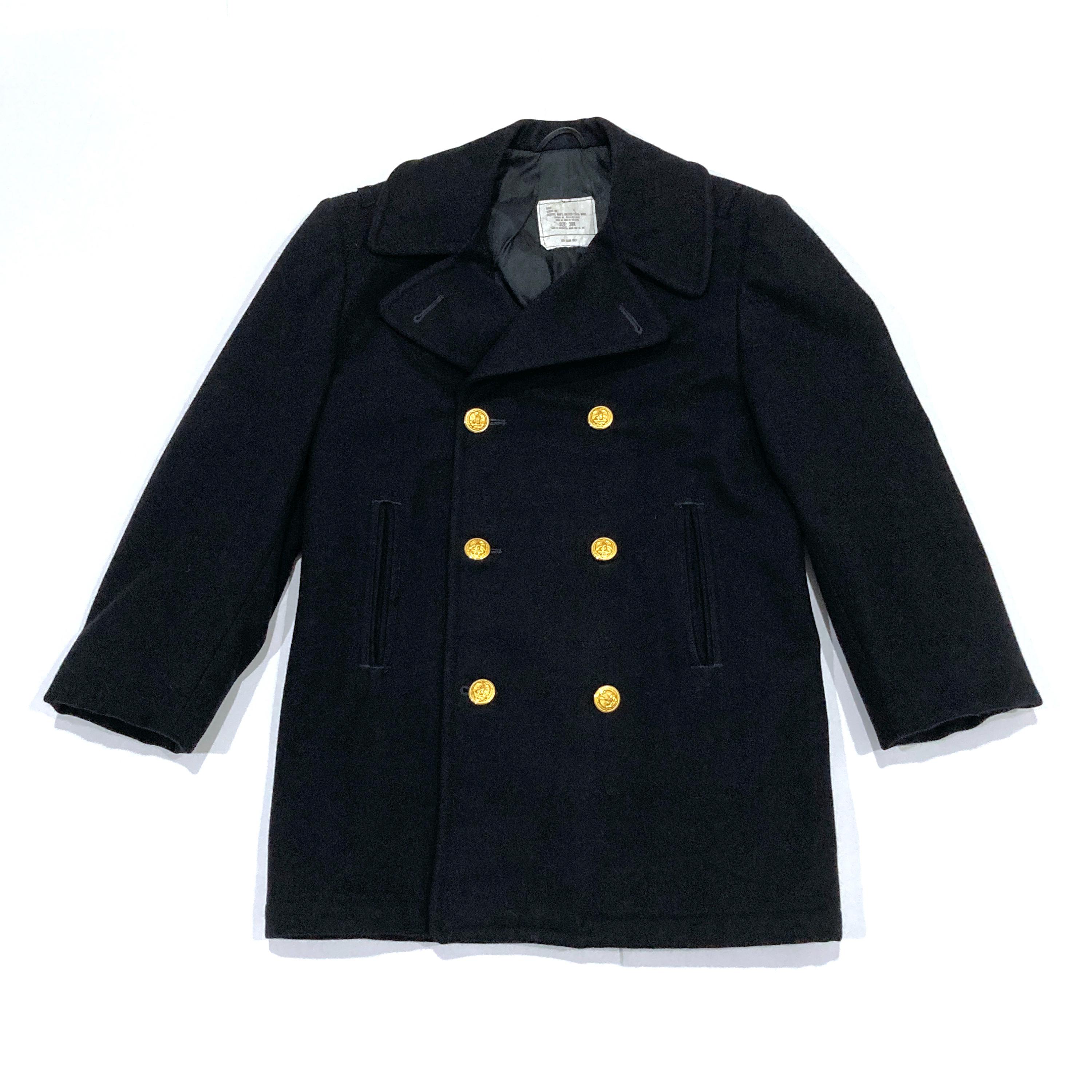 Mens peacoat gold buttons hotsell