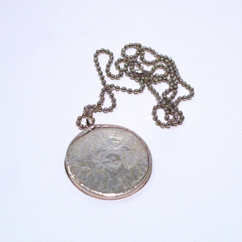 Baby Krishna Pendant from India 1990s Vintage Miniature Painting Print Necklace Crawling Bala Krishan Hindu Divine God